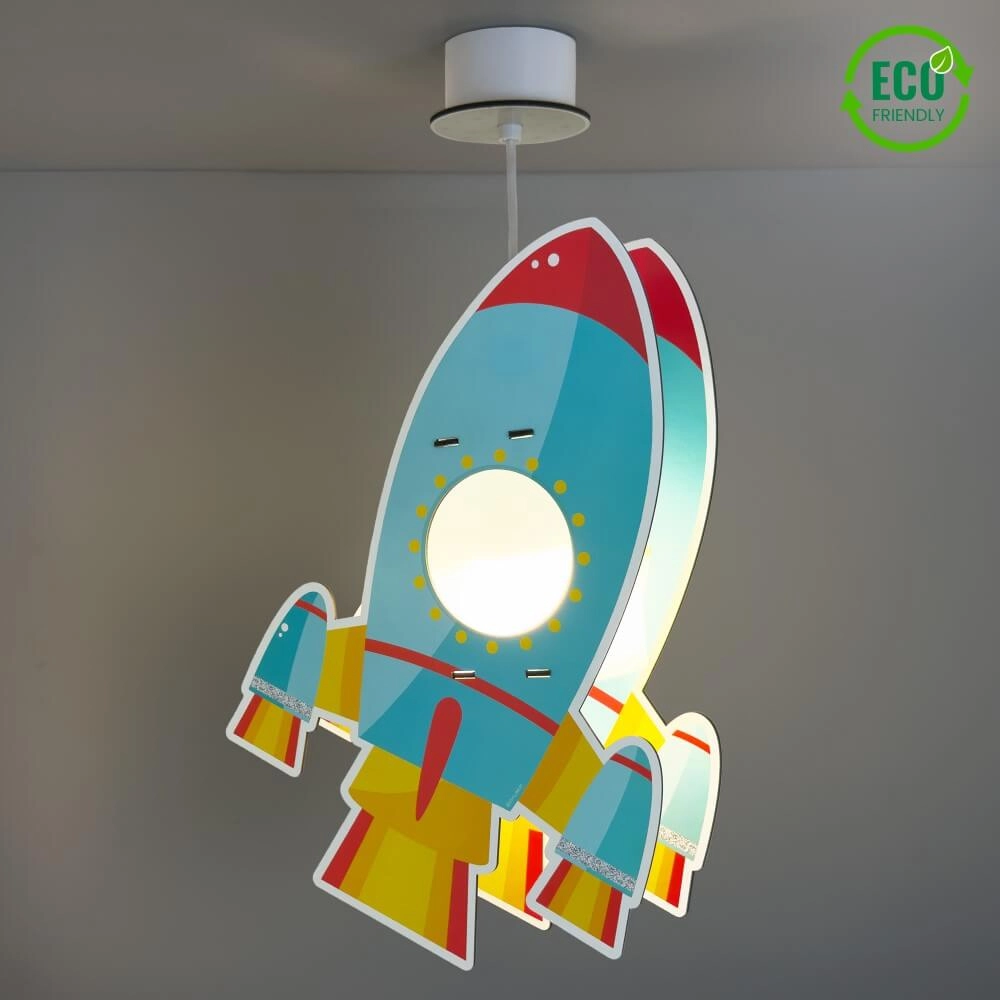 Suspension chambre d’enfant Rocket laiton Dalber 8420406633572