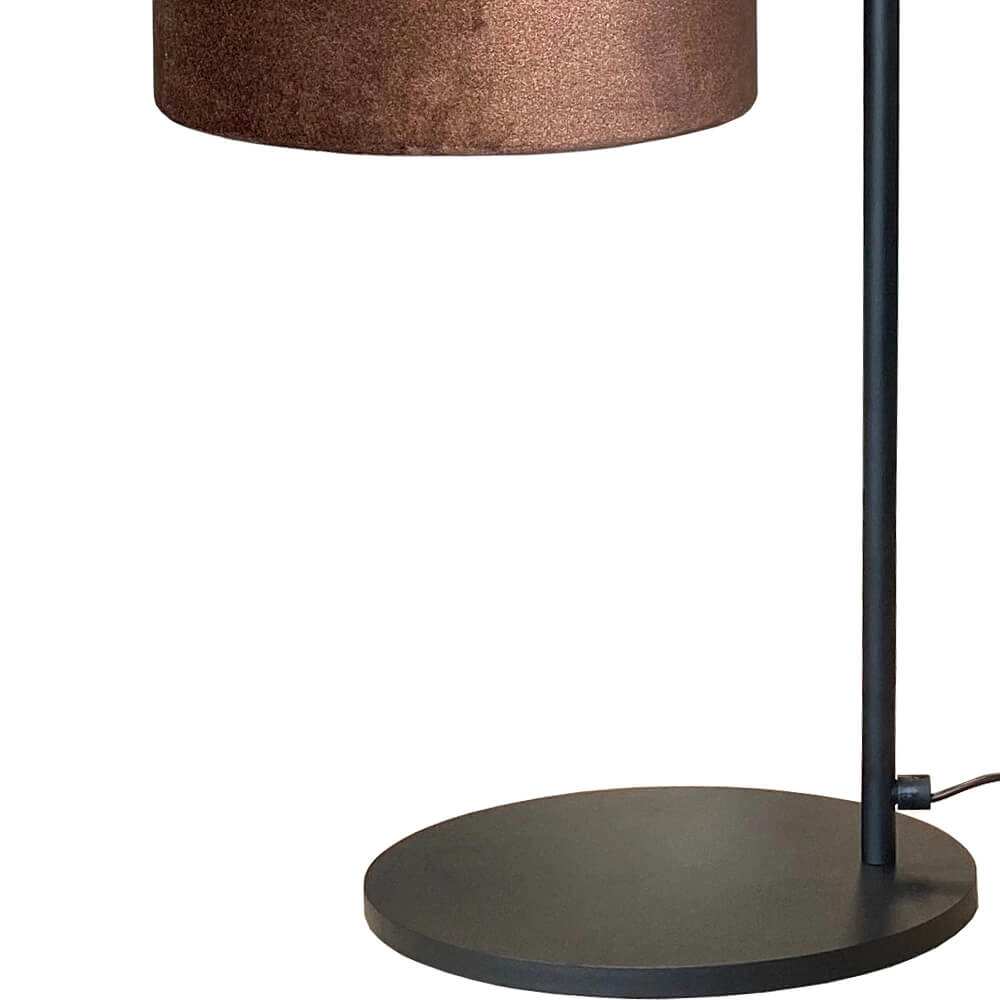Lampe de table Venus avec abat-jour marron Masterlight 8718121251325