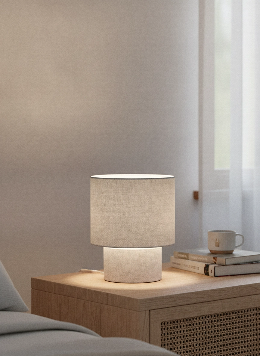 Lampe de table Syrin gris