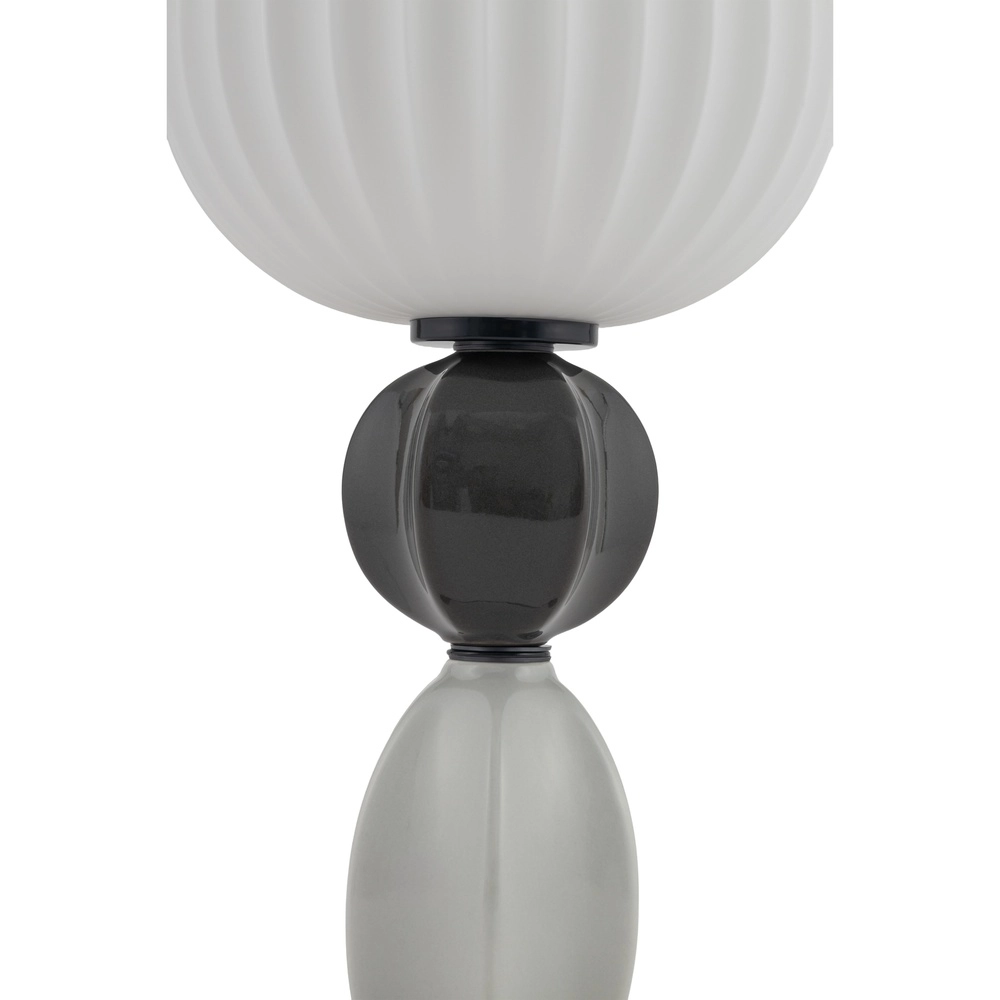 Lampe de table Corals Ø 16 cm de gris Lyora 5903139119788