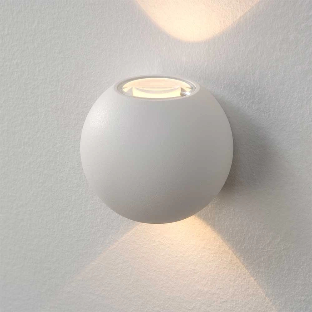 Point haut et bas Denver rond - blanc Artdelight 8719831733446