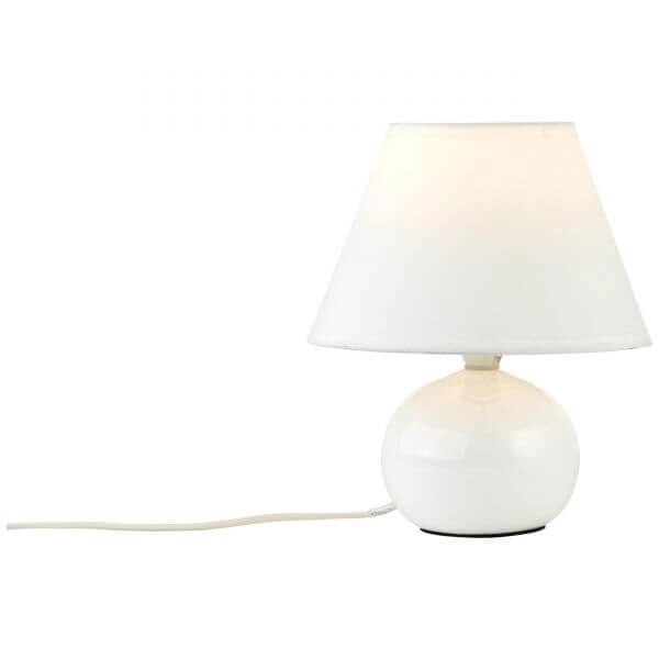 Lampe de table blanche Primo Brilliant 4004353035715