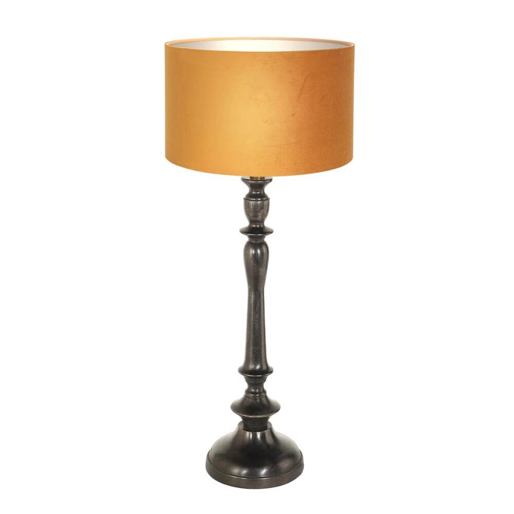 Lampe de table Bois avec capuche doré Steinhauer 8712746172676