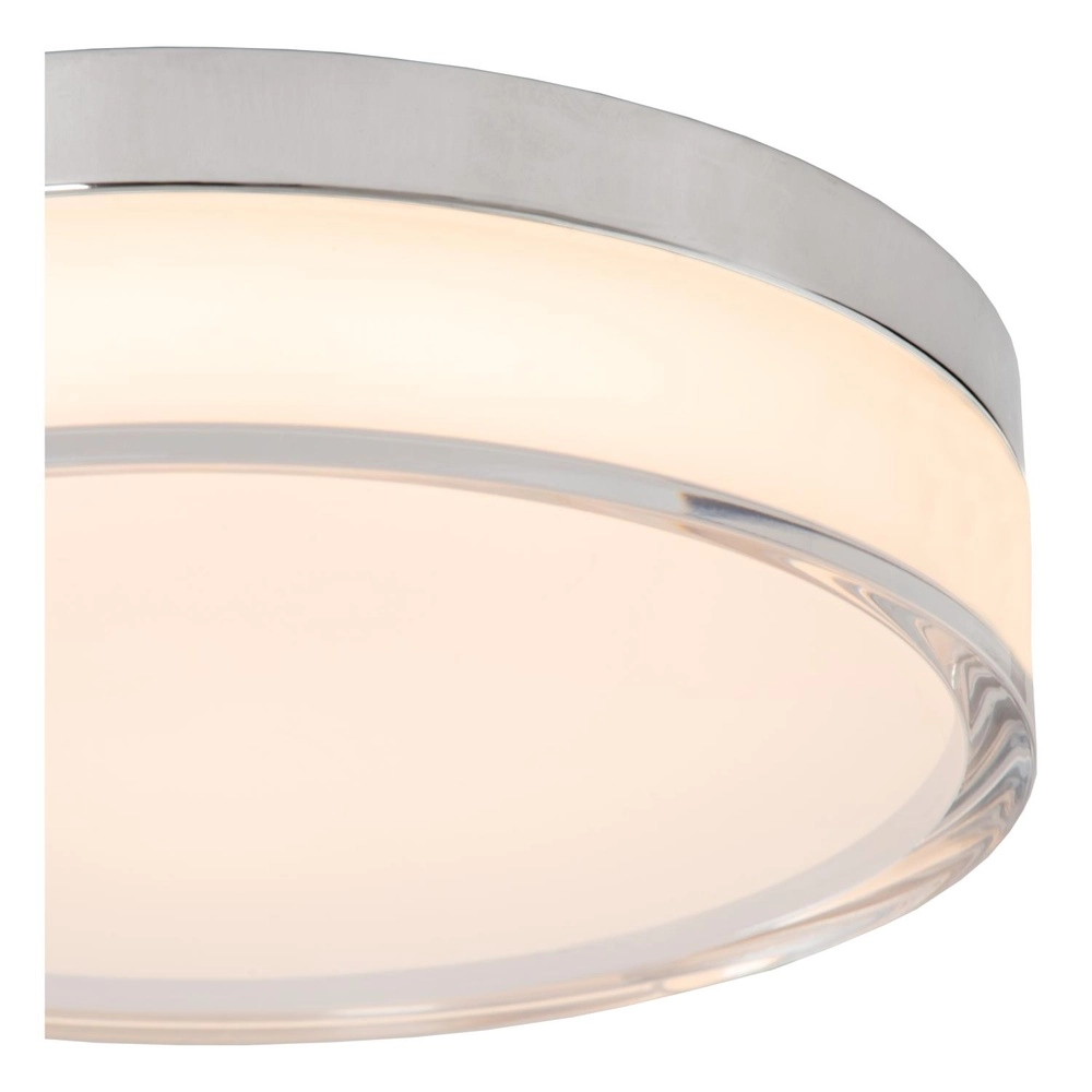 Éclairage de plafond Plano Ø chrome 23cm Lucide 5411212782922