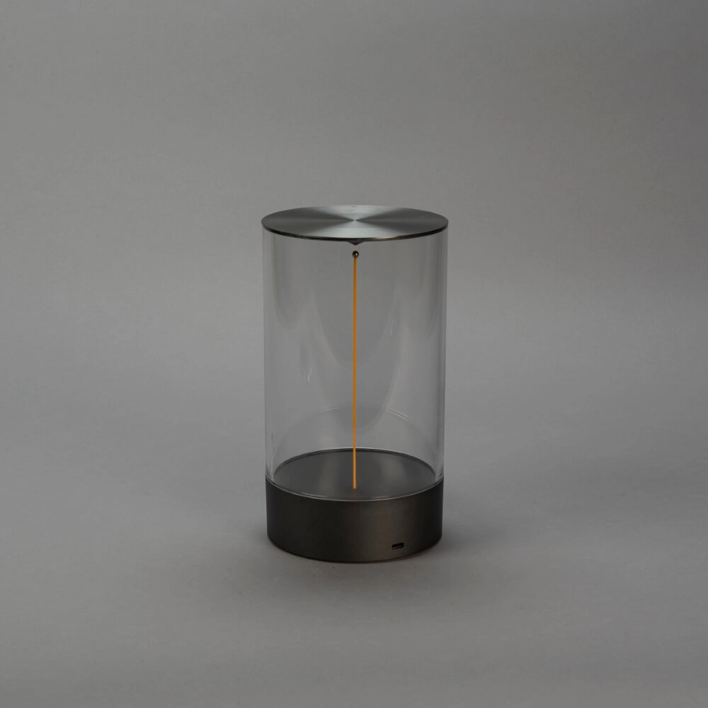 Lampe rechargeable Edison M anthracite Lampe rechargeable Edison M anthracite