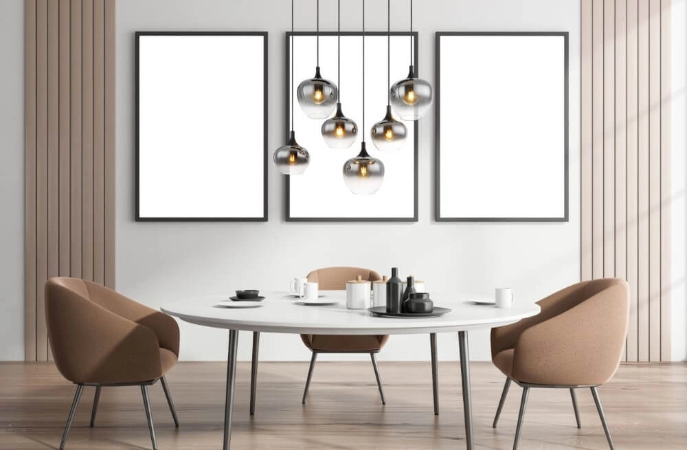 Lampe suspendue droite Maxy 6 lumières Globo 9007371435401