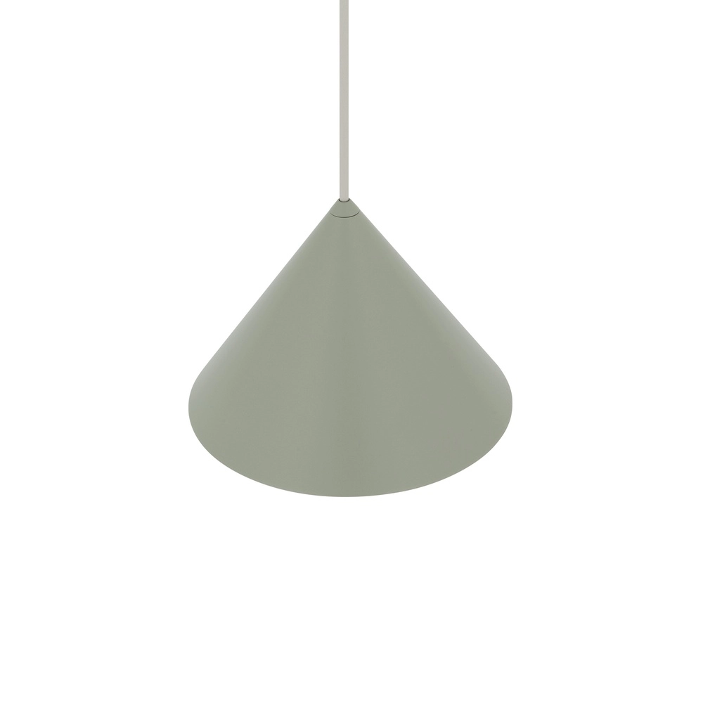 Lampe pendante de conception Zenith vert sauge Ø 20,5 cm Lyora 5903139114882
