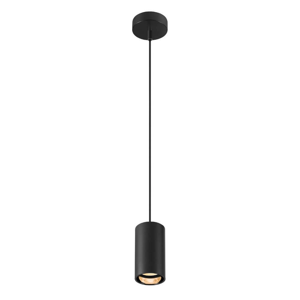 Lampe suspendue Asto Tube noir 1x GU10 SLV 4024163266093