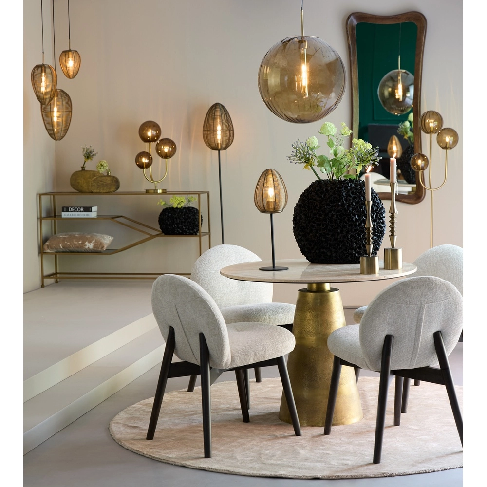 Lampe de pied Magdala 3-lumière Light & Living 8717807652586