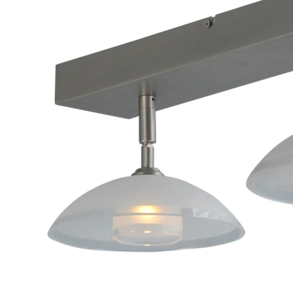 LED plafonnier Melani Gris métallisé à 3 lumières Masterlight 8718121212692