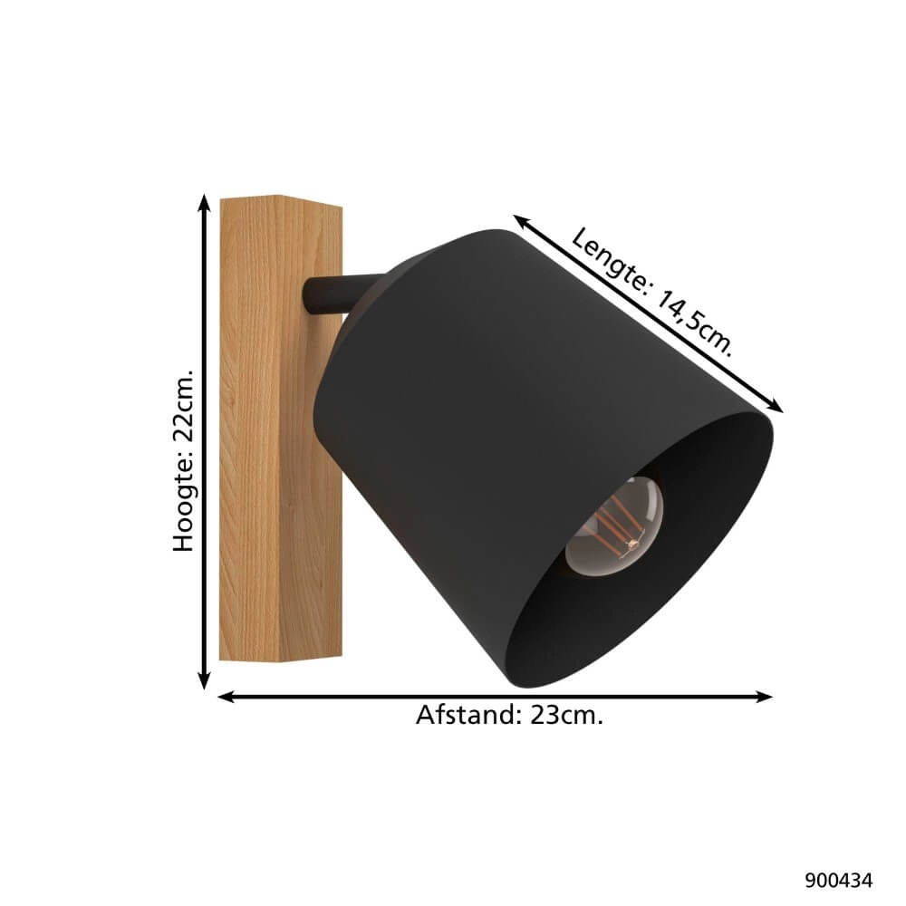 Applique rurale Cotorro Eglo 9008606243907