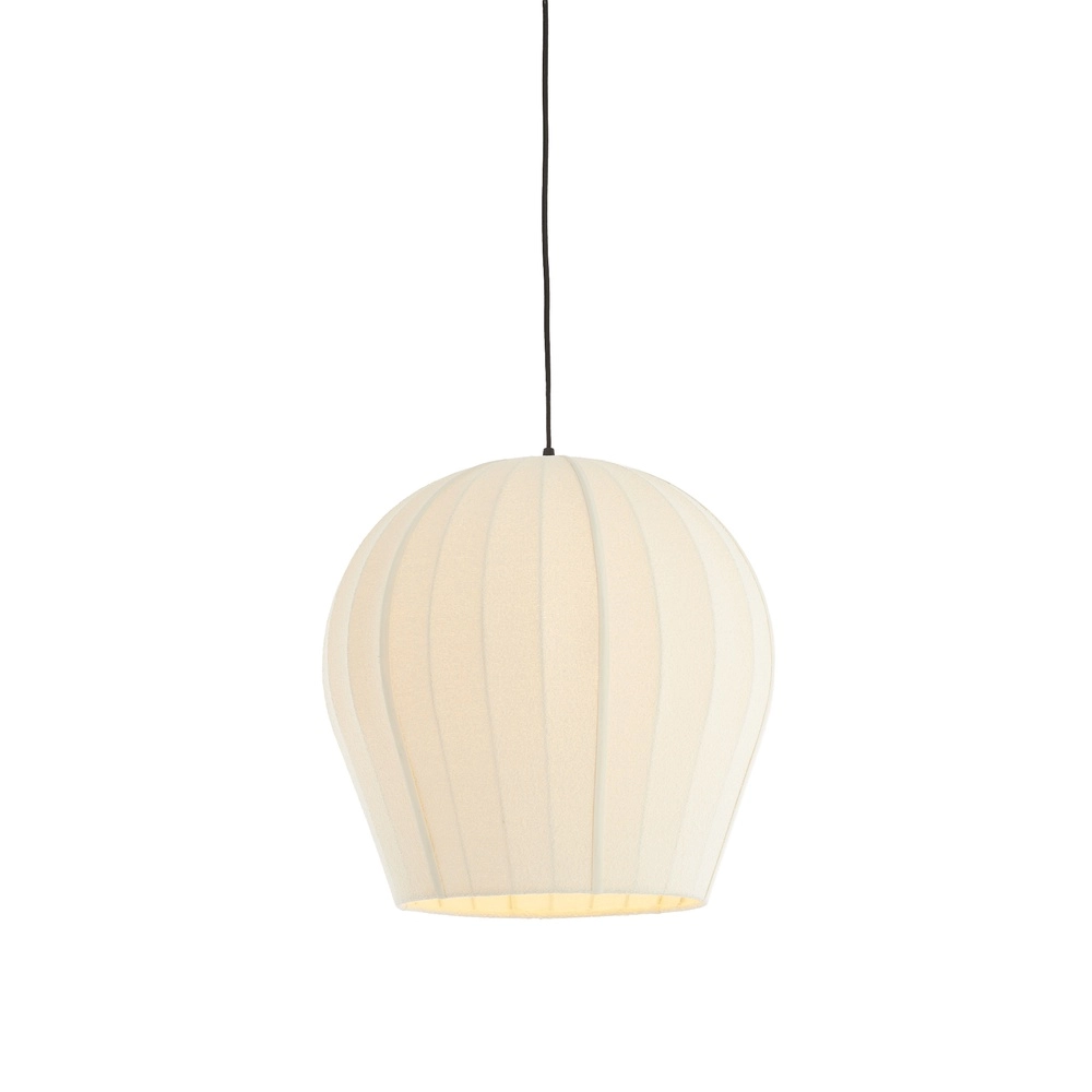 Lampe suspendue Bouclé Zagori Ø 44cm - crème Light & Living 8717807793074