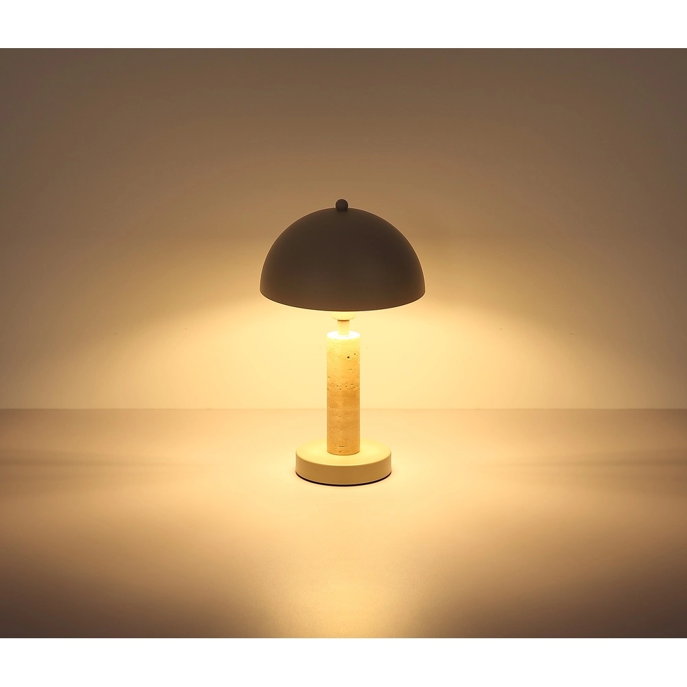 Lampadaire moderne Janie brun sable Globo 9007371566921