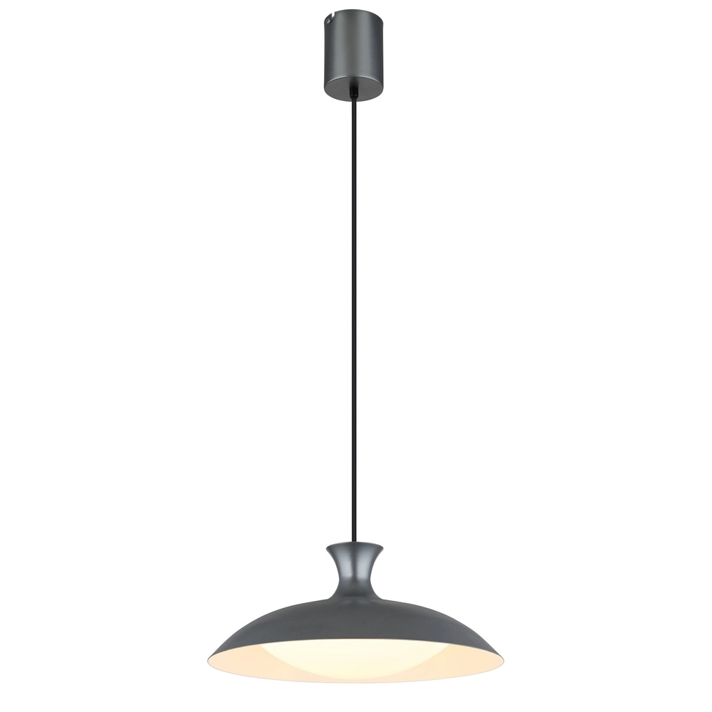 Lampe suspendue grise Rocha conception Ø 40 cm Globo 9007371533985