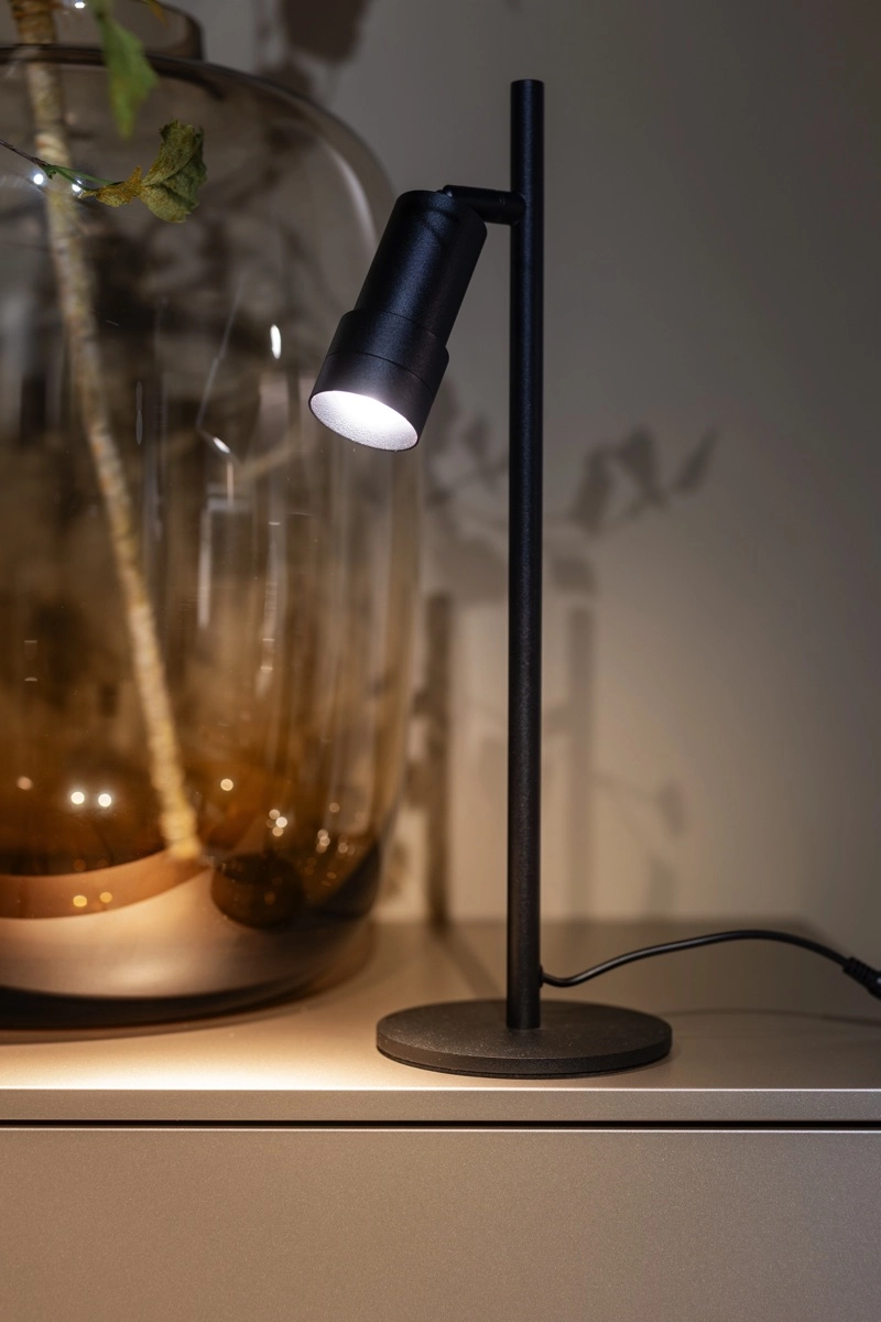 Lampe de table LED Liam Noir ETH 8720195310648