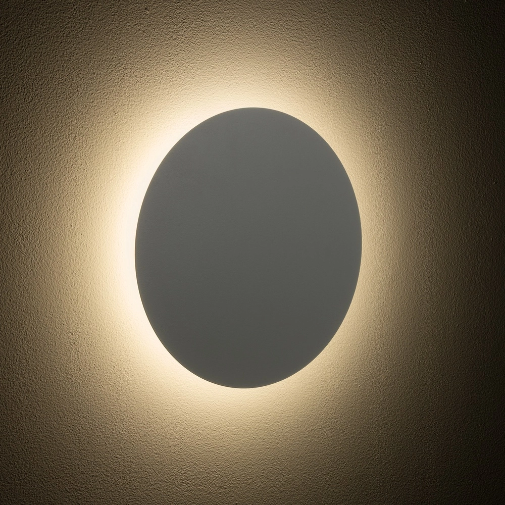 Lampe murale de conception Ring vert sauge Ø 25cm Lyora 5903139126625
