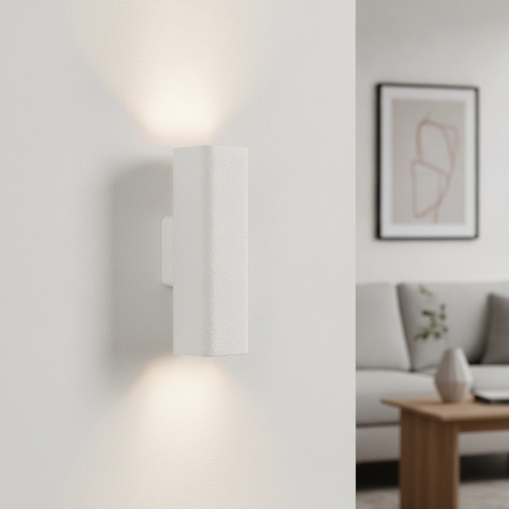 Applique murale carrée Serene blanc