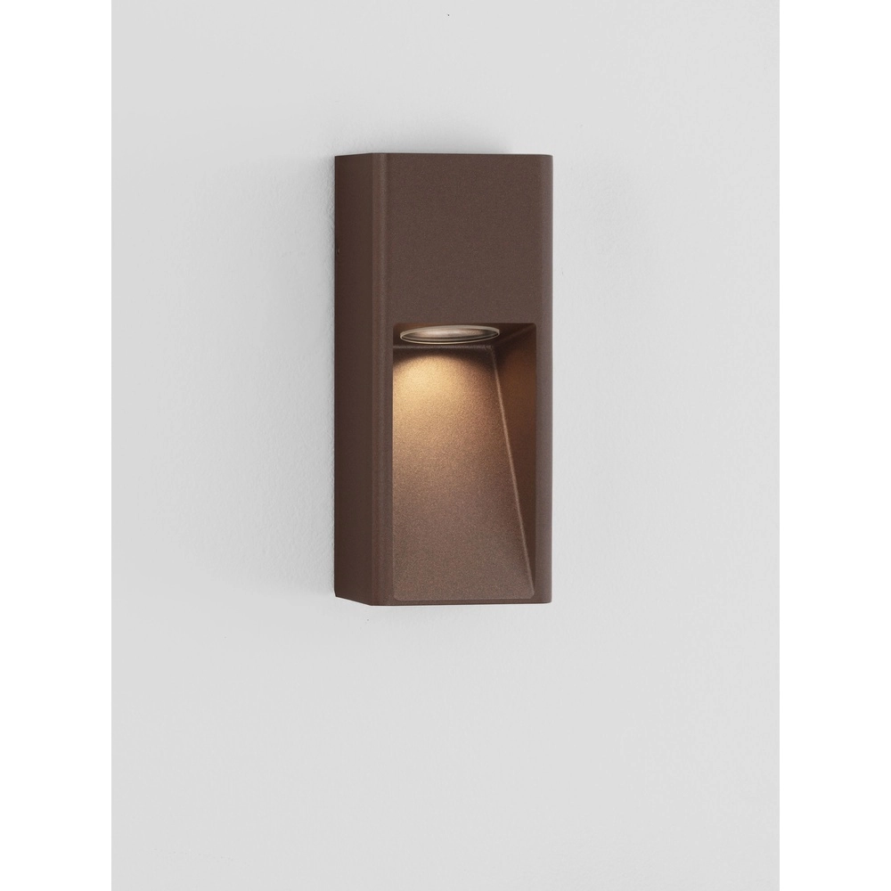 Lampe murale élégante Mazu Brun rouille Lyora 5212063504363