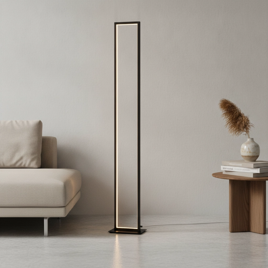 Lampadaire Wenna noir 36cm
