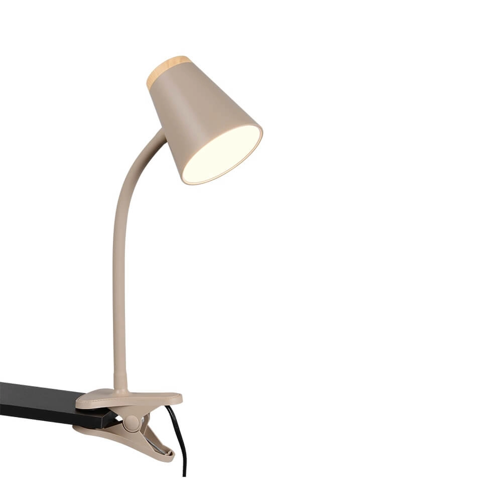 Lampe de serrage Pongo crème