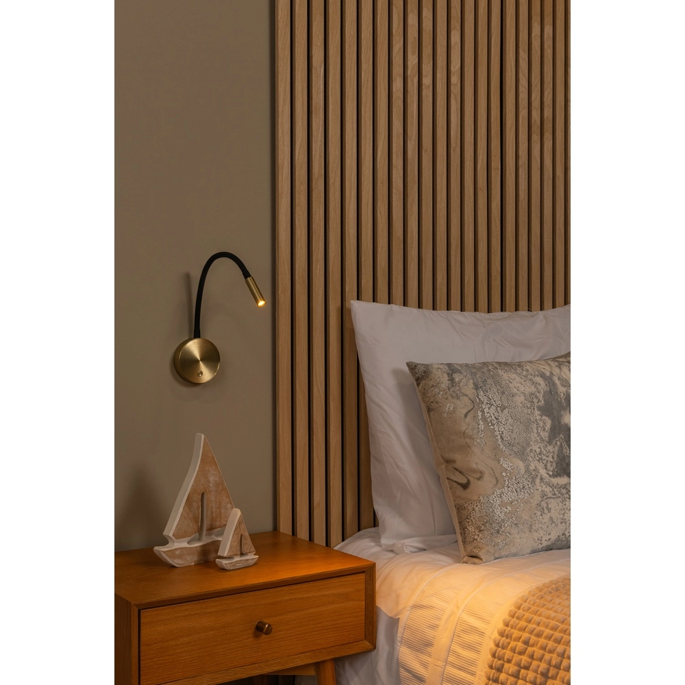 Lampe de chevet Asja Or dimmable Premium by Lucide 5411212421203