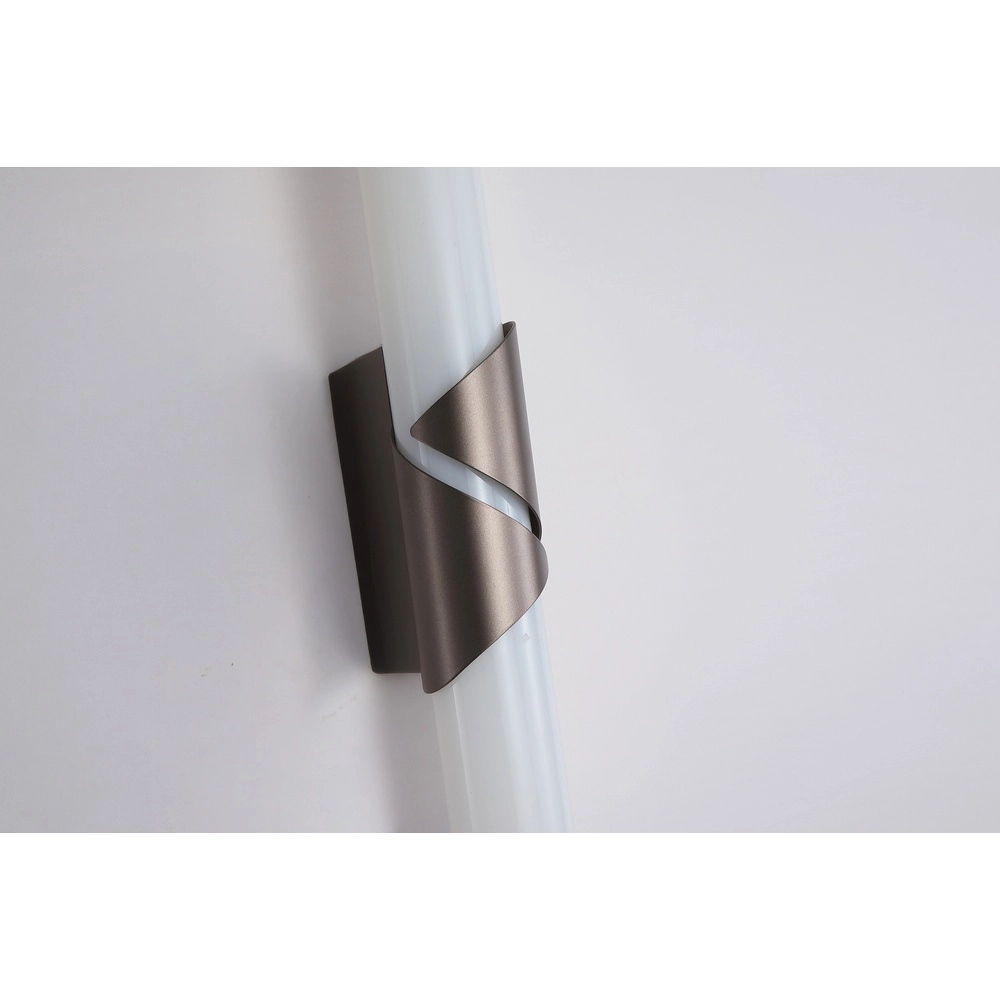 Lampe murale de salle de bain Wrap bronze 47 cm Searchlight 5,05342E+12