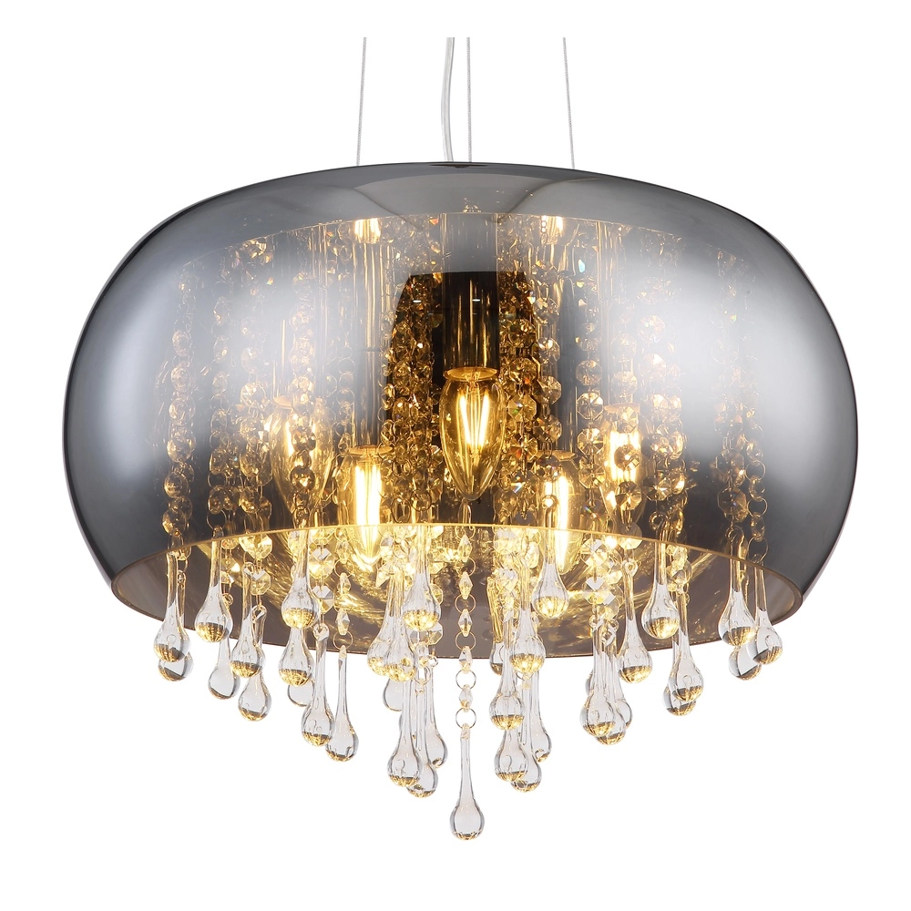 Lampe suspendue Kalla Ø chrome 44cm Globo 9007371412938