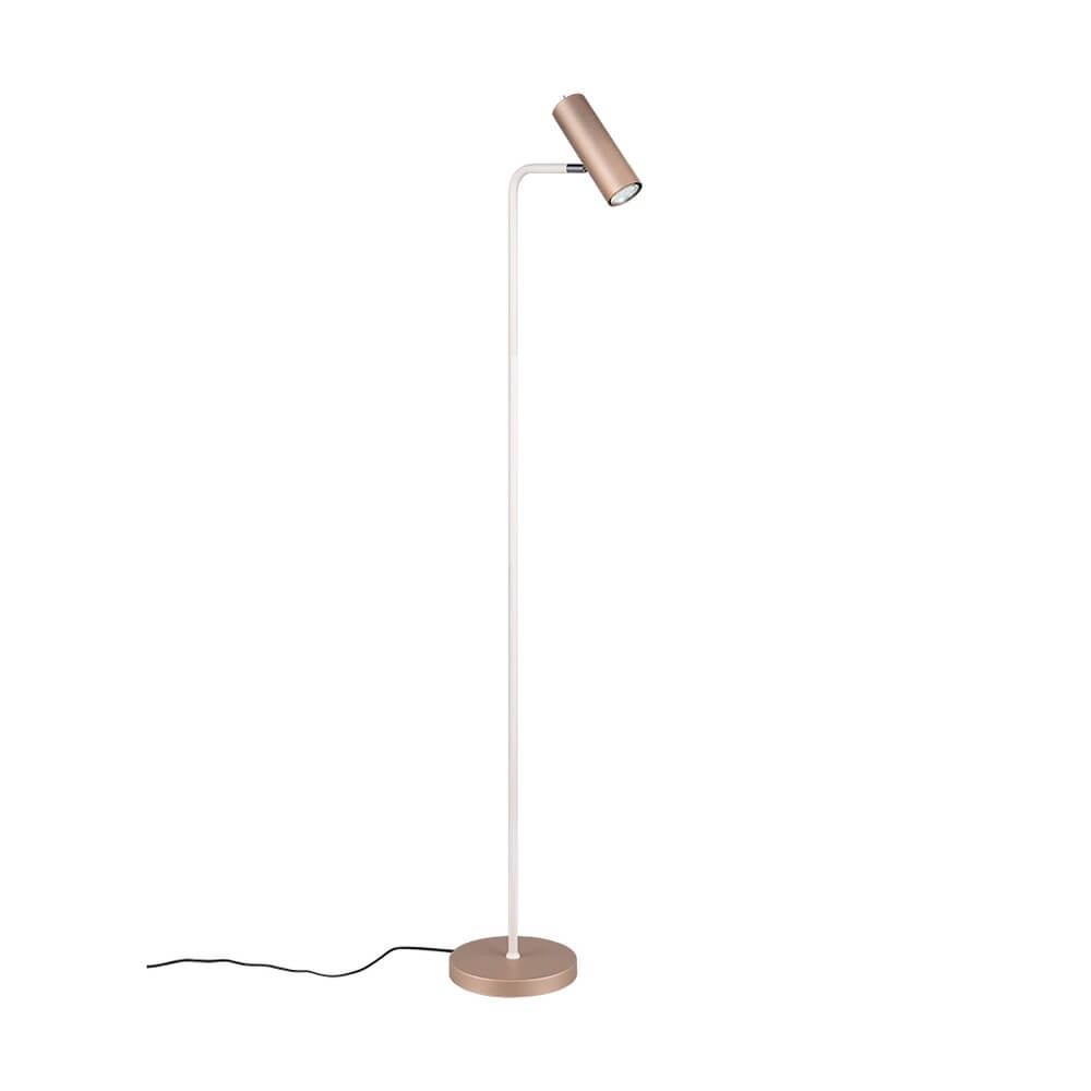 Lampadaire Marley brun café Trio 4017807633993