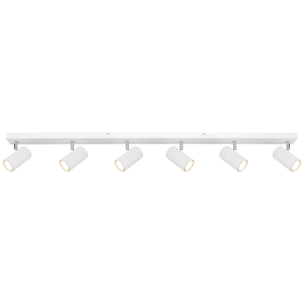 Lampe de plafond à 6 lumières Robby Blanc Globo 9007371439591