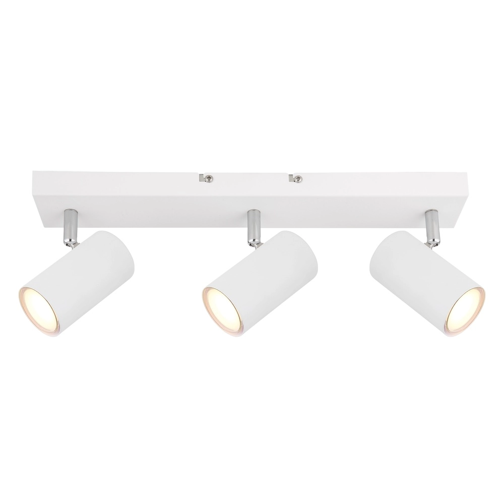 Lampe de plafond à 3 lampes Robby Blanc Globo 9007371430536