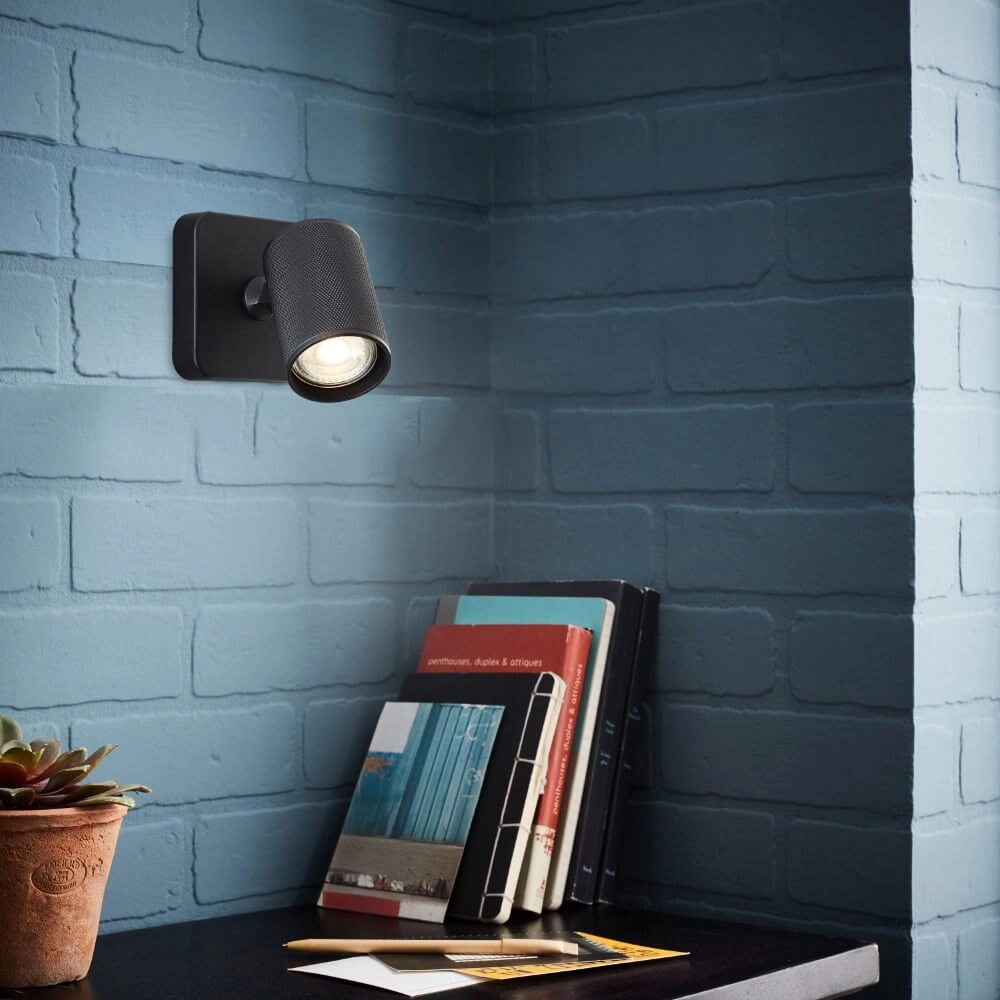 Spot en saillie Marty noir Brilliant 4004353424366