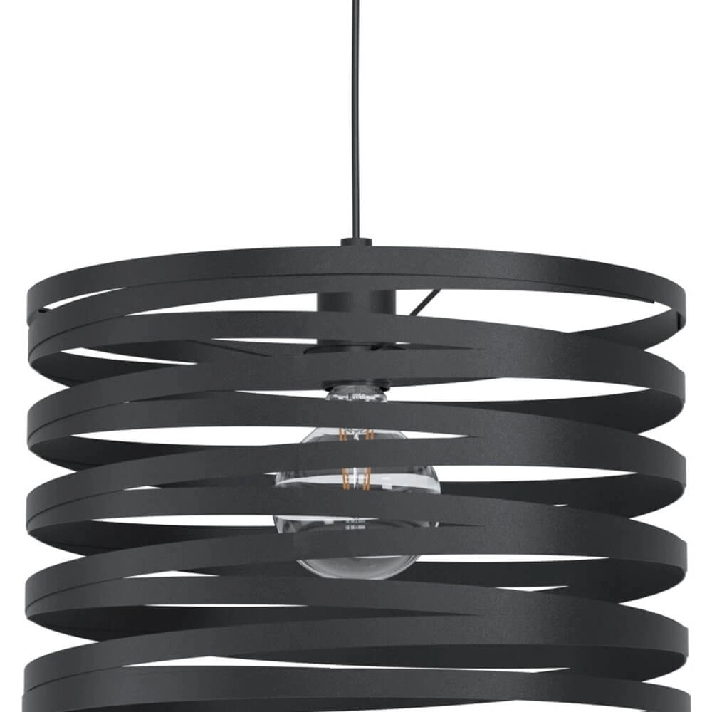 Suspension noire Cremella Ø 37cm Eglo 9002759993450