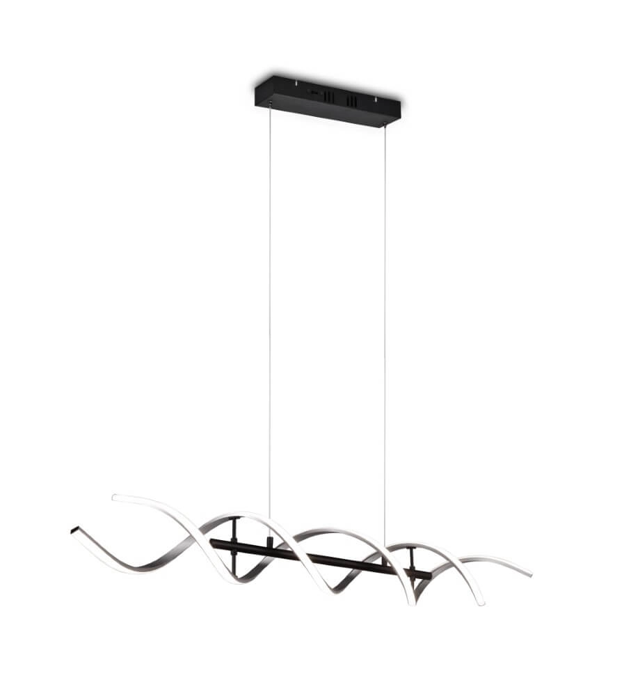 Lampe à suspension LED design Sequence métal brossé