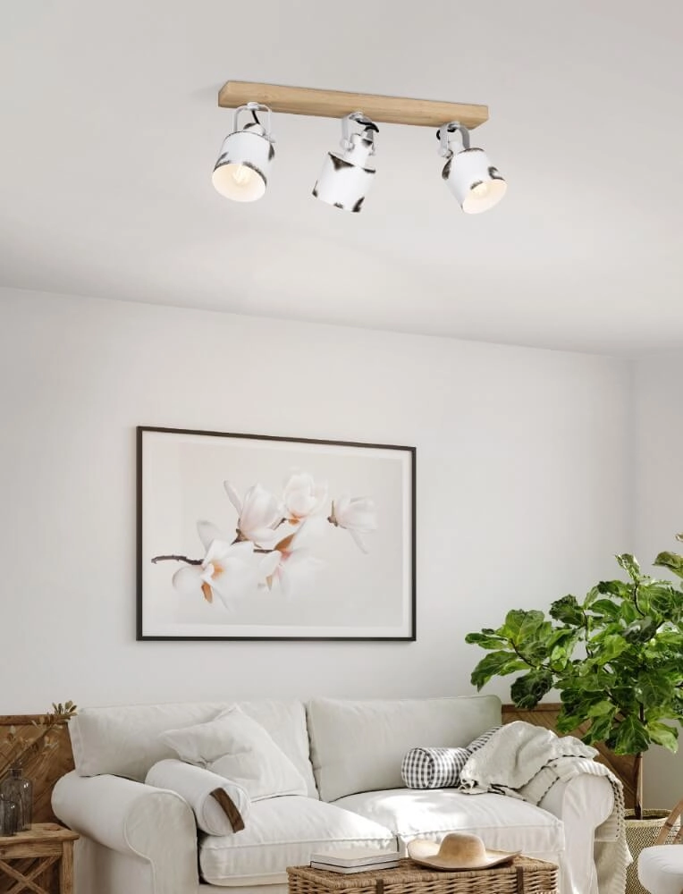 Spot de plafond rétro Kilburn 3 lumières Eglo 9002759439231