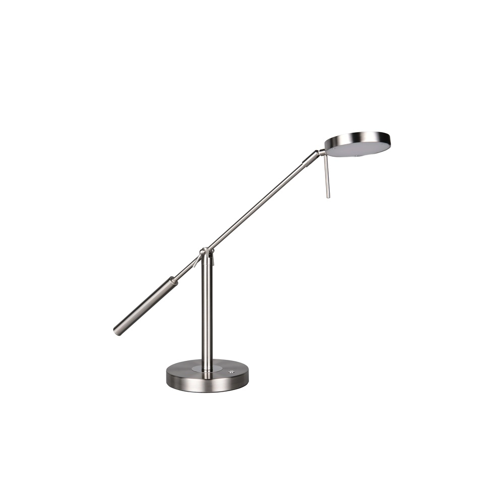 Lampe de bureau Monza nickel Trio 4017807693263