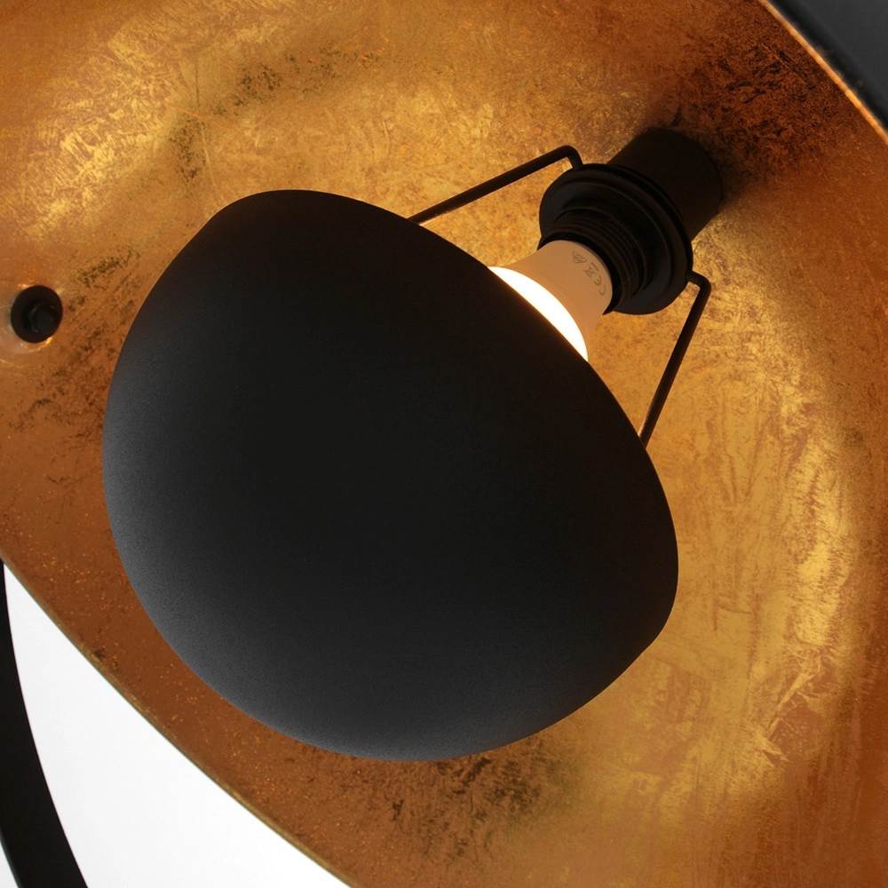 Lampadaire trépied Country Sunflower noir Steinhauer 8712746170894