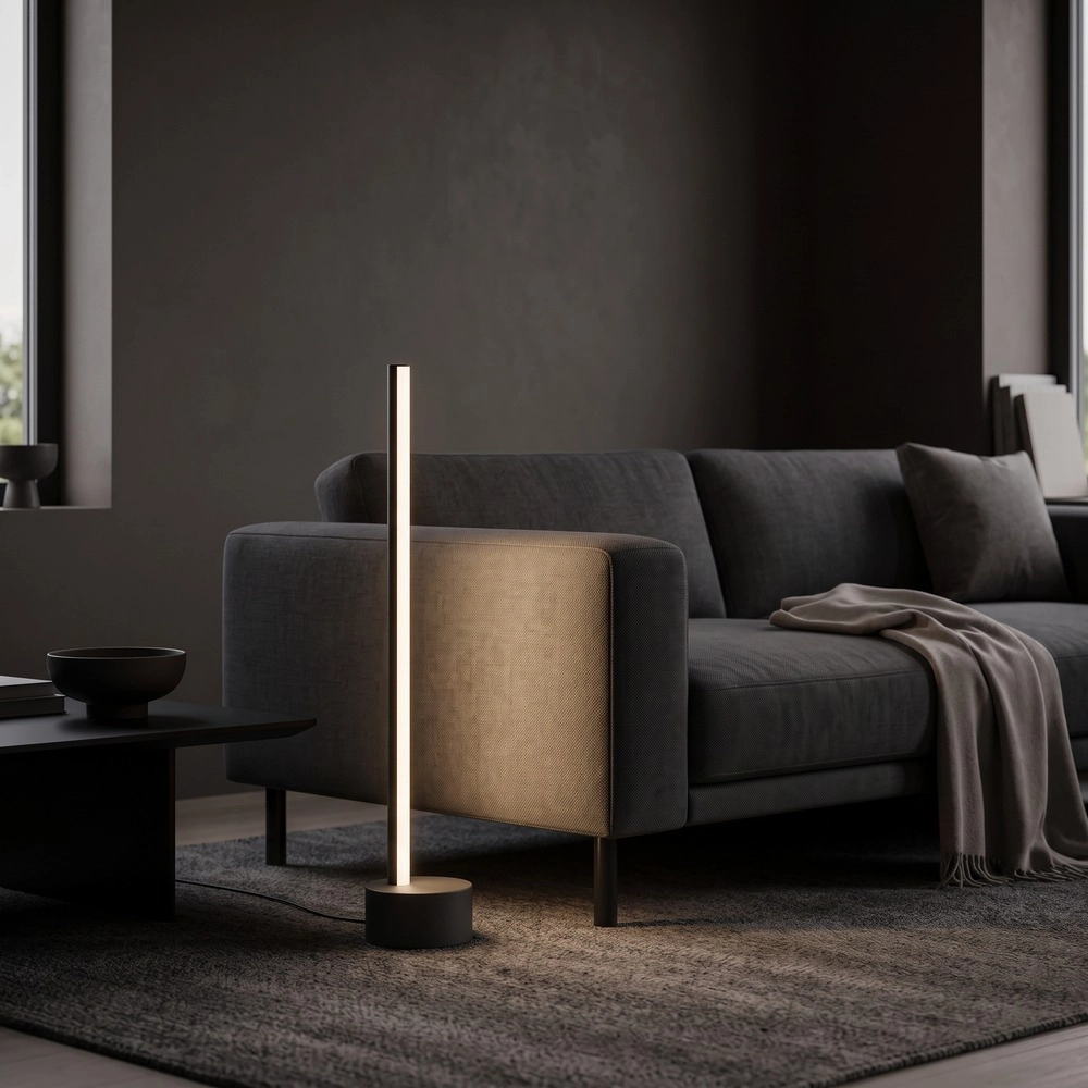 Lampe de table intelligente Flatron-Z Noir Eglo 9008606390595