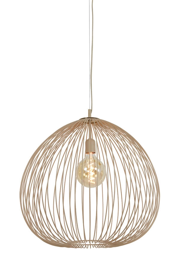 Suspension crème Rilana Ø 56cm Suspension crème Rilana Ø 56cm
