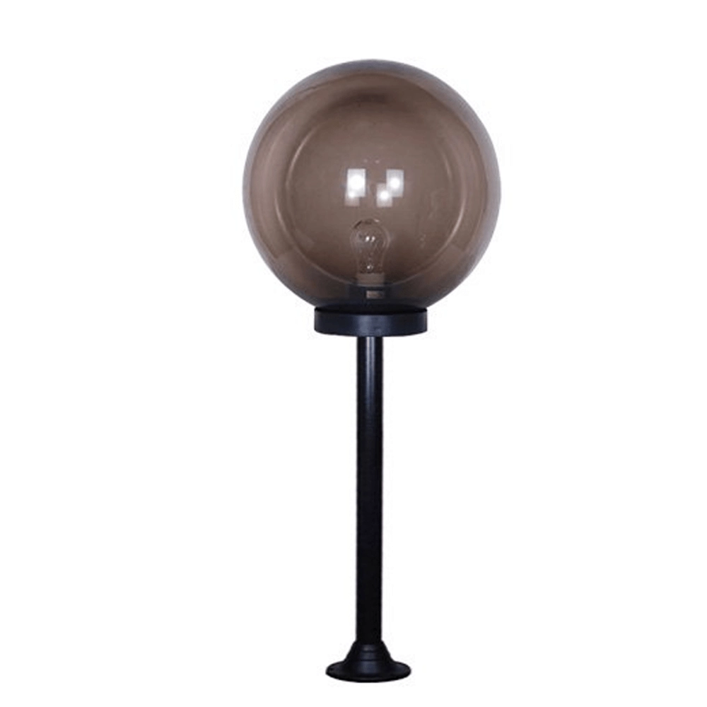 Lampe de jardin Globe Bolano 191cm. fumée debout Lampe de jardin Globe Bolano 191cm. fumée debout