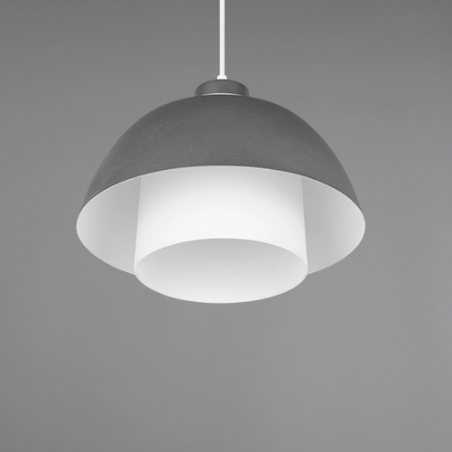 Lampe pendante de conception Tilos Anthracite Ø 30 cm Trio 4017807682434