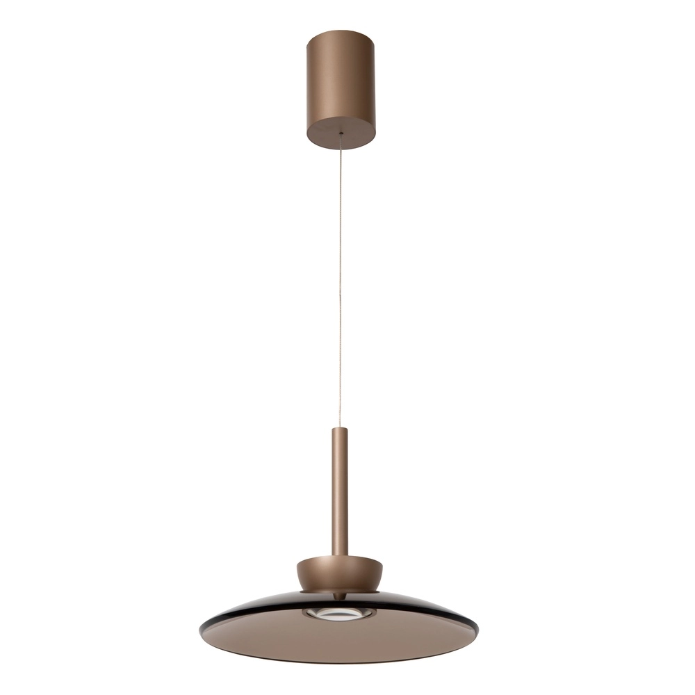 Suspension à LED en verre Santiago Ø 32cm - champagne Premium by Lucide 5411212221919