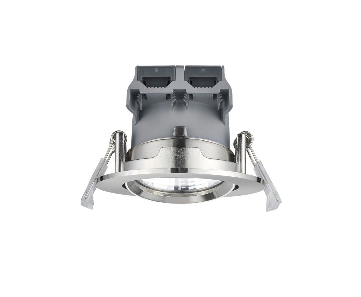 Spot encastré LED Pamir Round 5,5w - 3000K - 8,5cm gris métal Trio 4017807376760