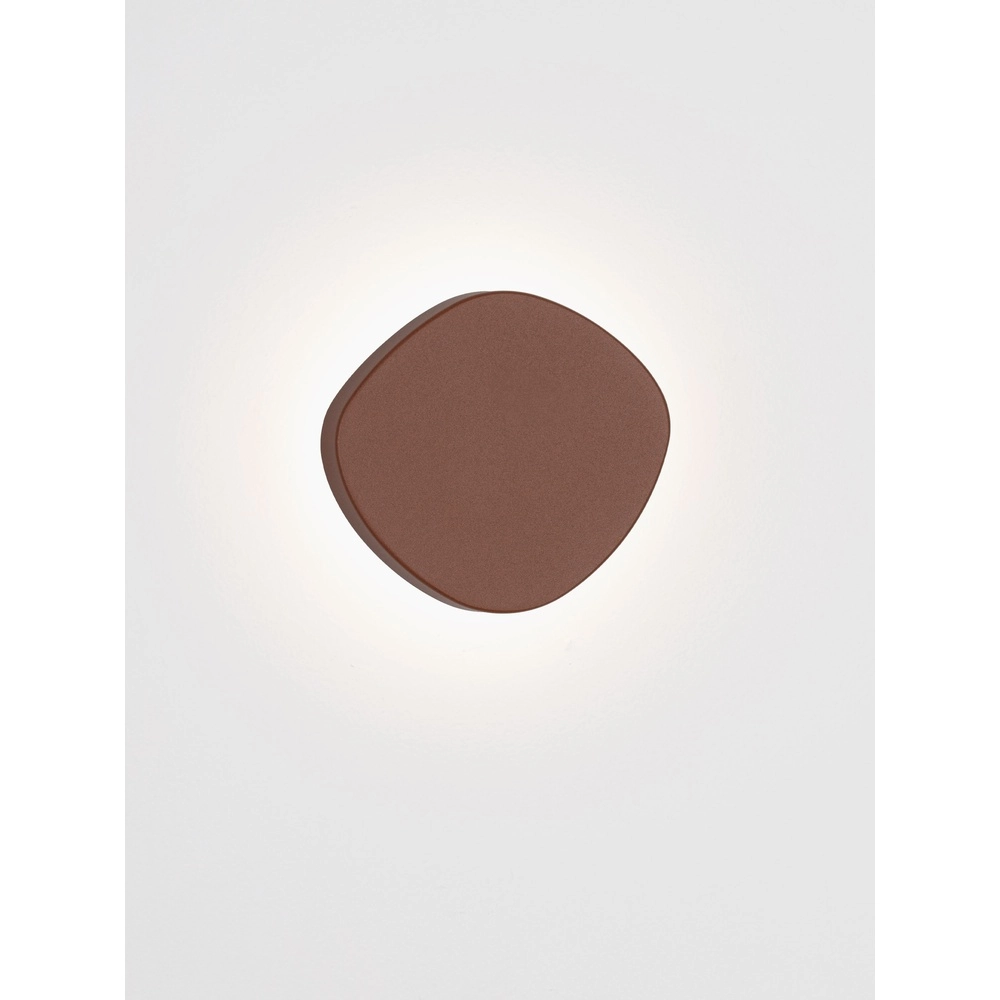 Lampe murale de conception Balic Brun rouille extérieur Lyora 5212017497130