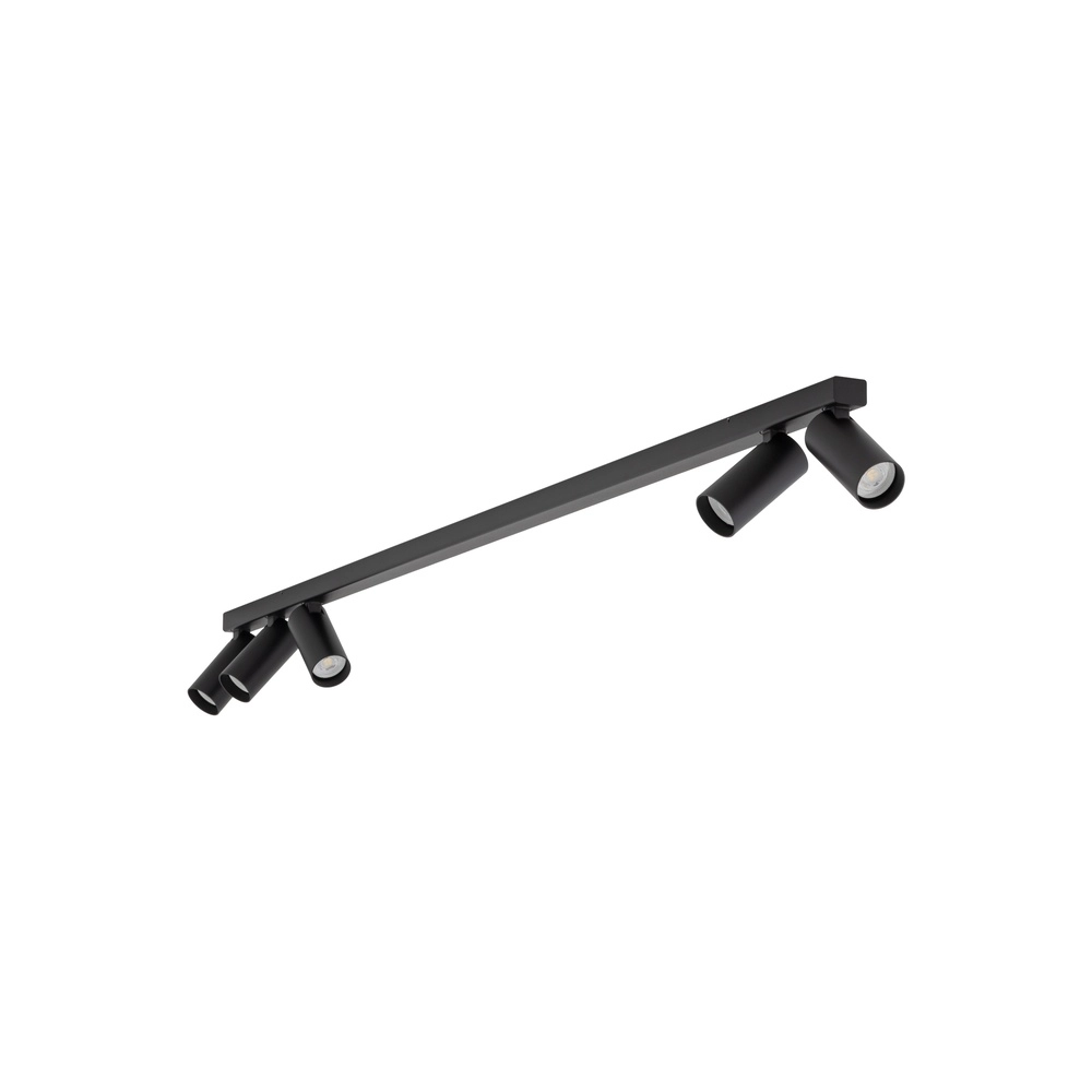 Spot monté en surface 5x GU10 Fourty Noir Lyora 5903139107419