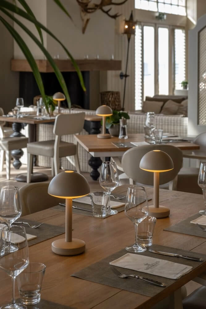 Lampe de table rechargeable Bug Beige Humble 7446023313322