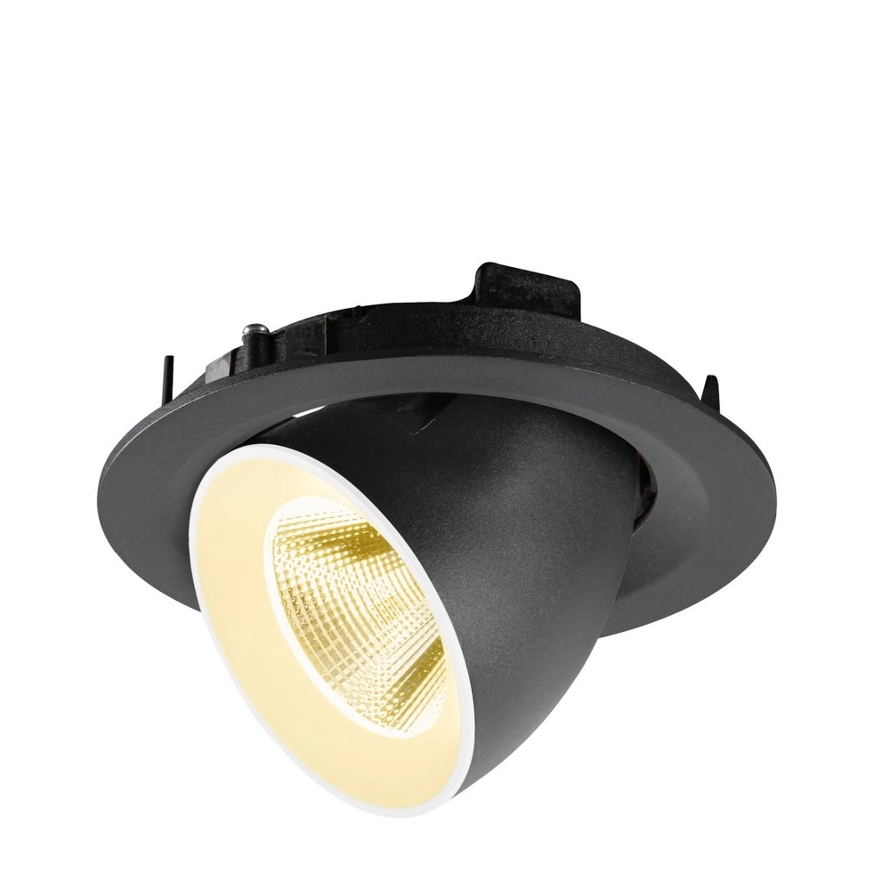 Spot encastré Numinos Gimble M noir/blanc 3000K - 20 deg SLV 4024163311946