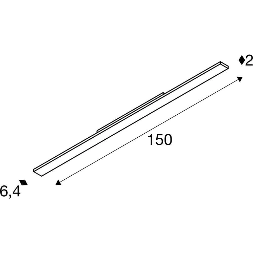 Lampe pour rail Sight Easy blanc triphasé 4000K SLV 4024163297202