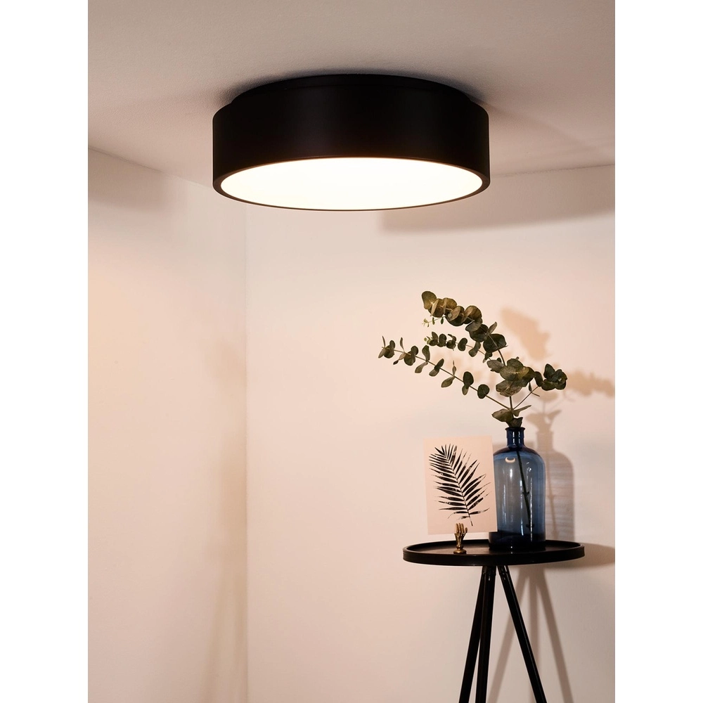 Éclairage de plafond Talowe Led Ø 45,5cm noir Lucide 5411212460639