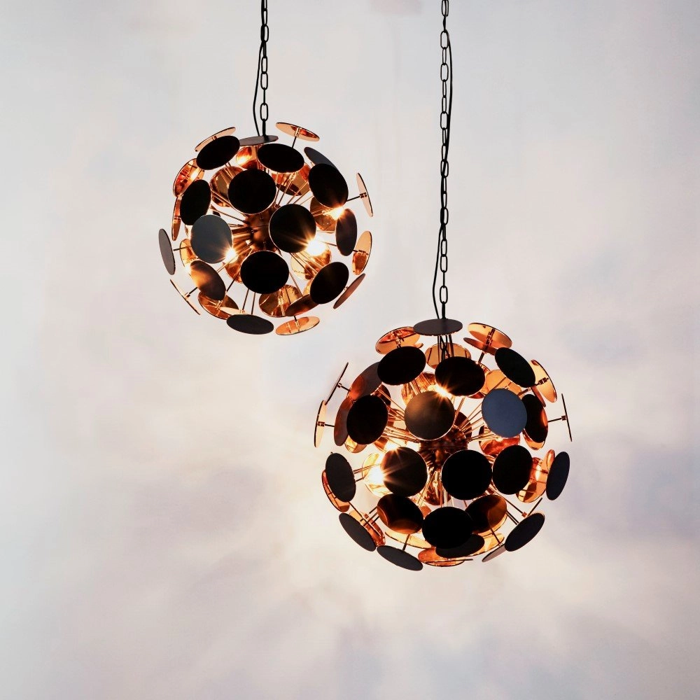 Lampe suspendue design Discus Ø 47cm Searchlight 5053423154886