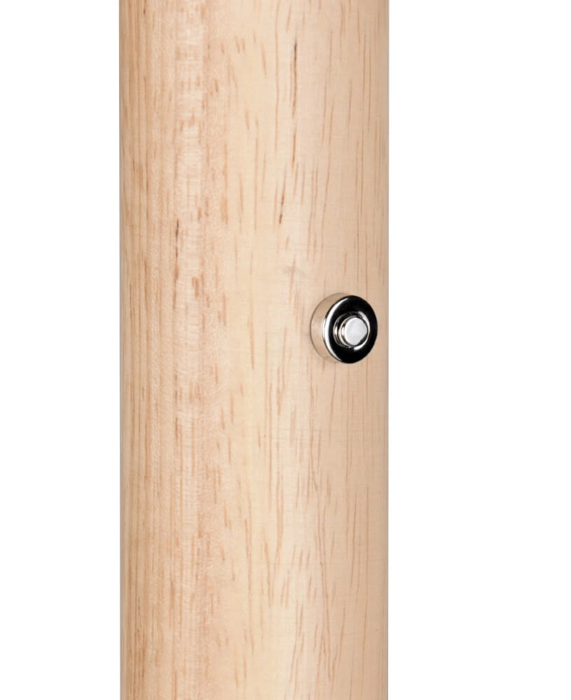 Lampadaire LED Celeste verre de fumée Trio 4017807616910